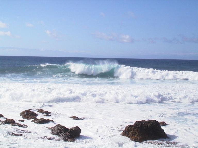 Welle vor Gran Canaria